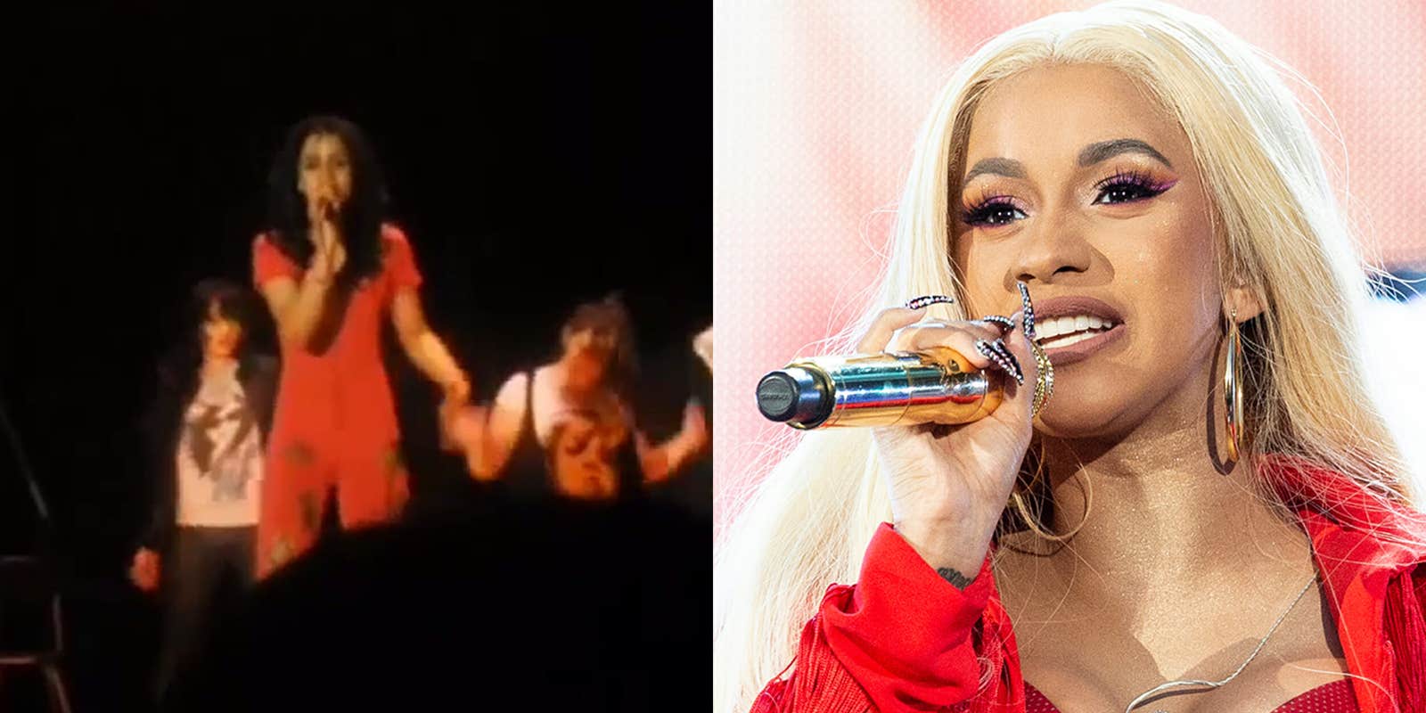 Cardi B Jumps on 10 Year Challenge With High School Video
