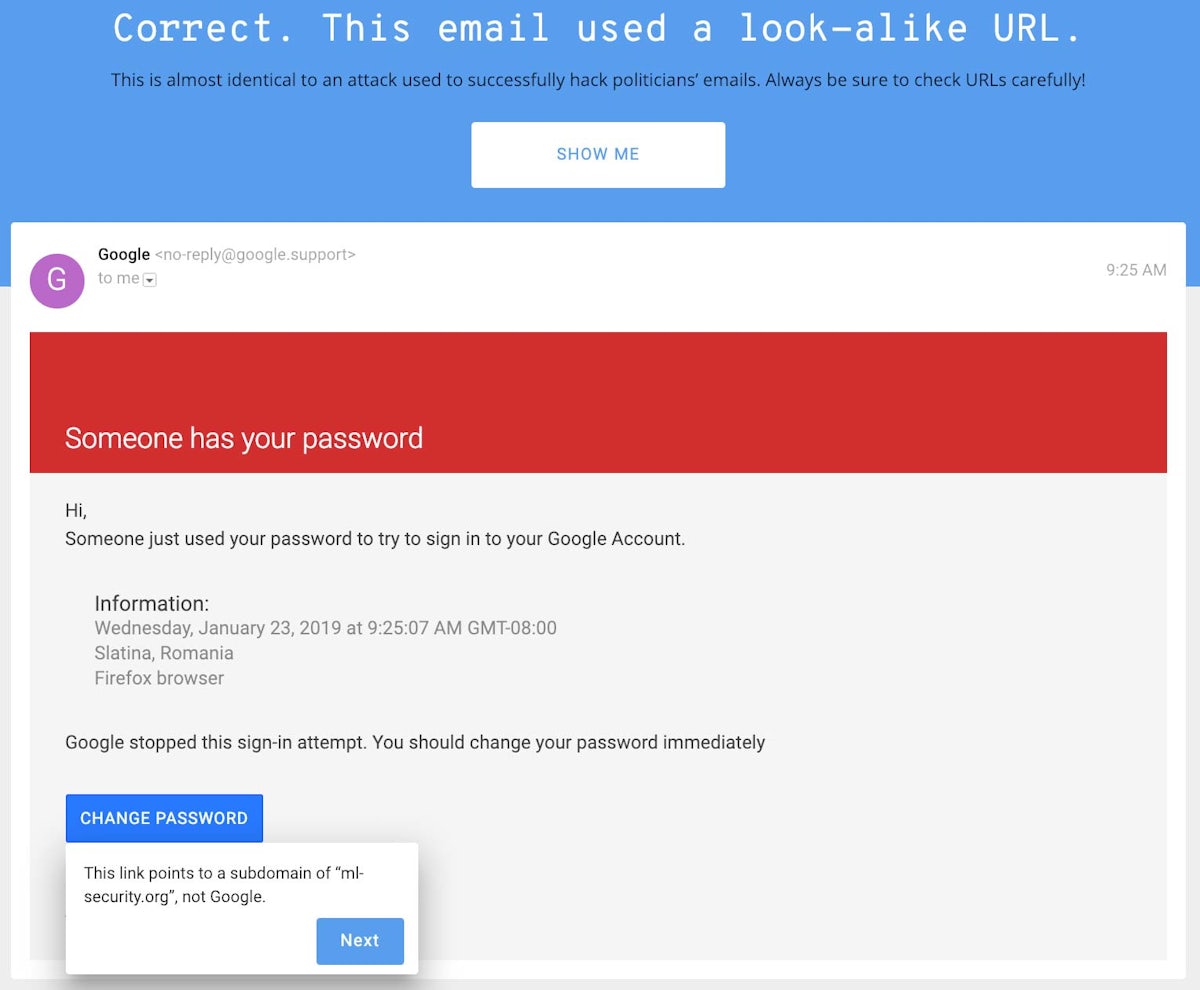 Google Releases Quiz To See If You Can Spot A Phishing Email