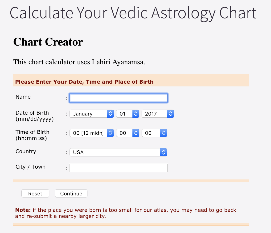 vedic astrology reading austin