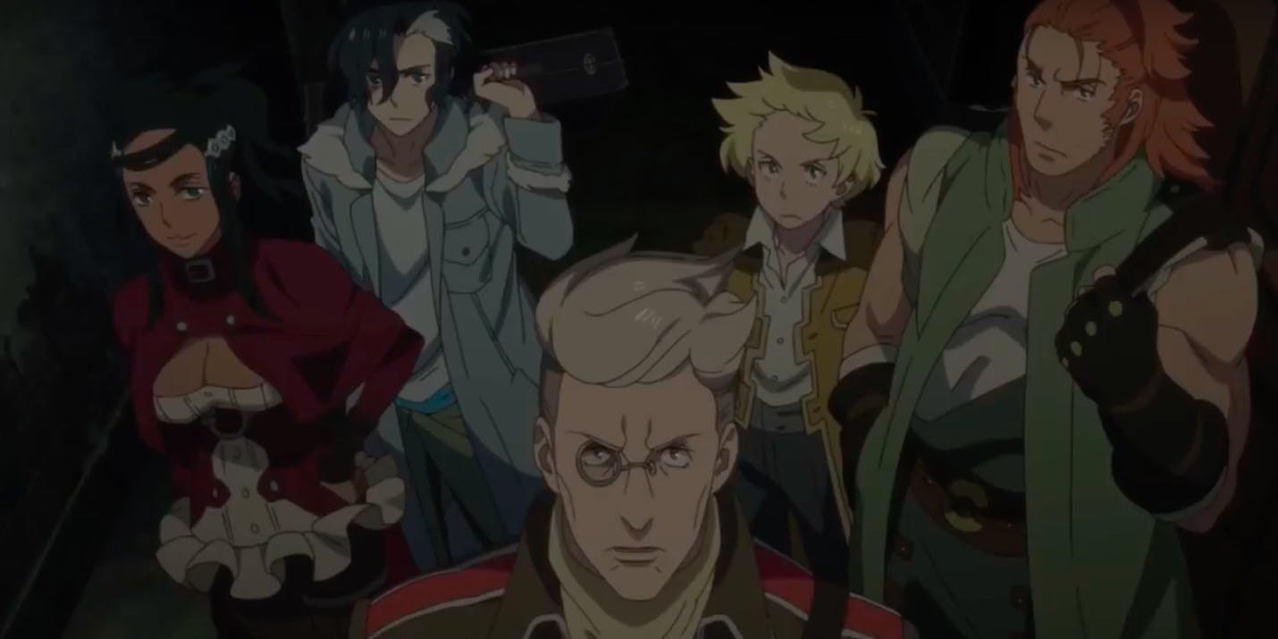 Characters appearing in Sirius the Jaeger Anime