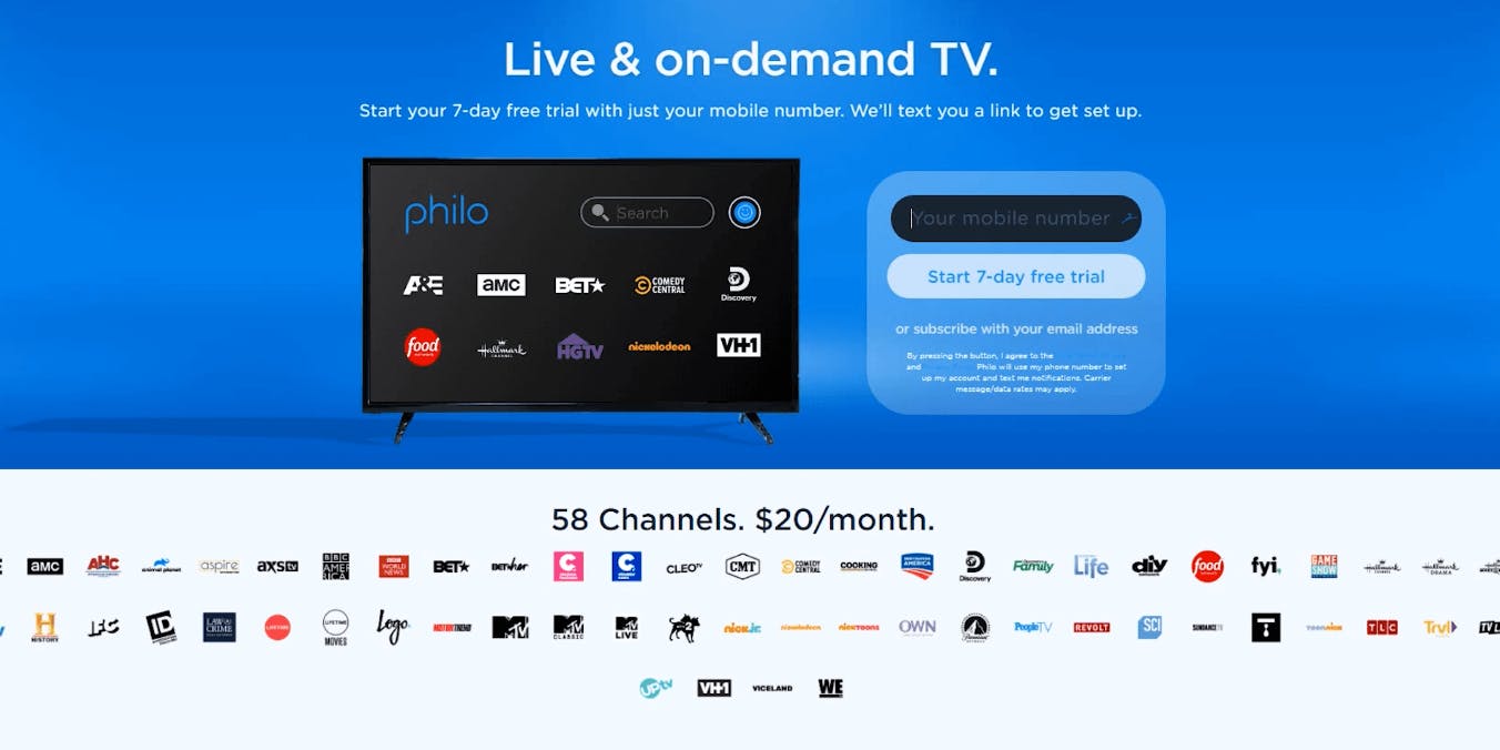 Philo 2024 local channels