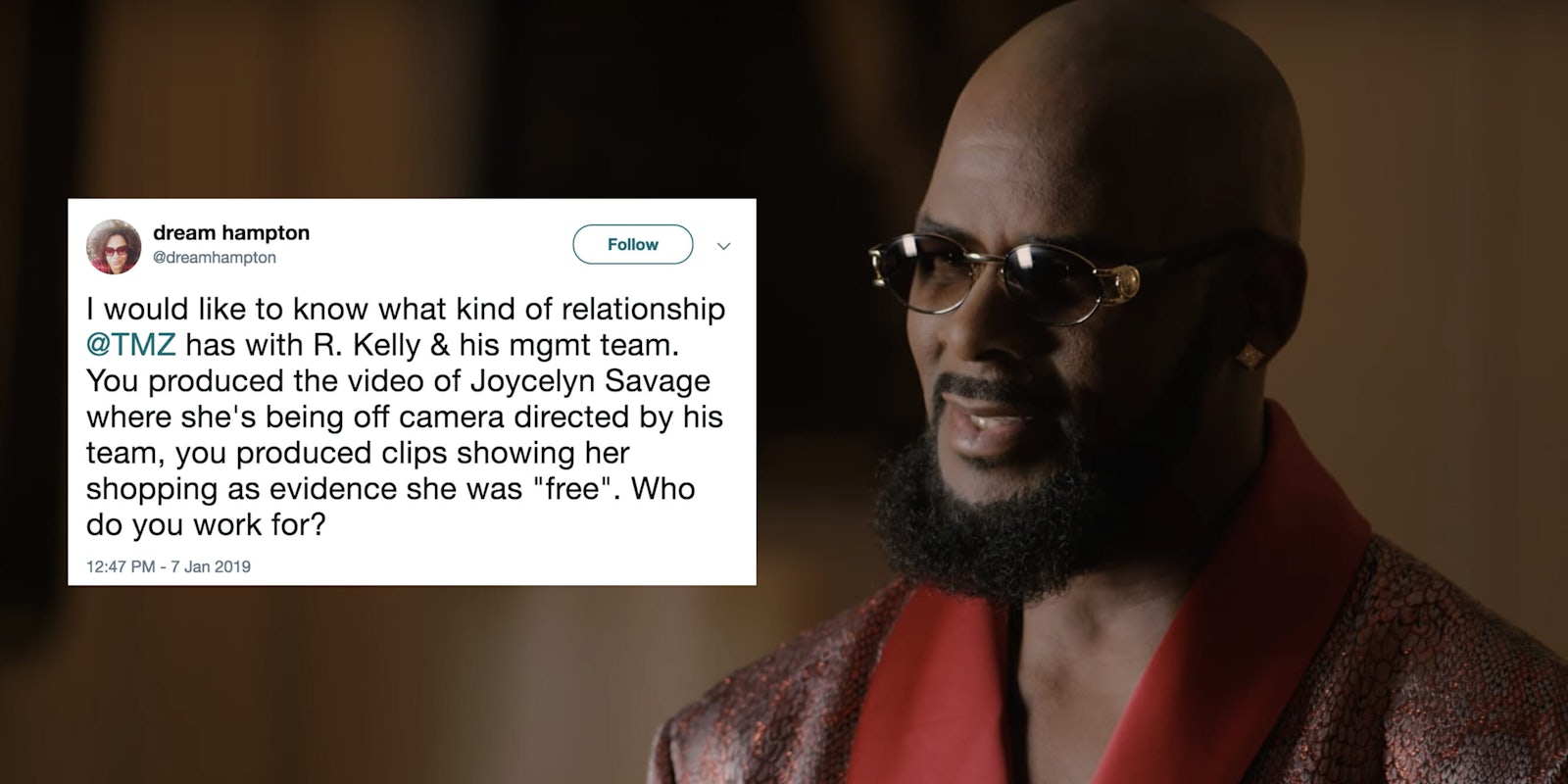 Celebrities are condemning TMZ's positive coverage surrounding R. Kelly.