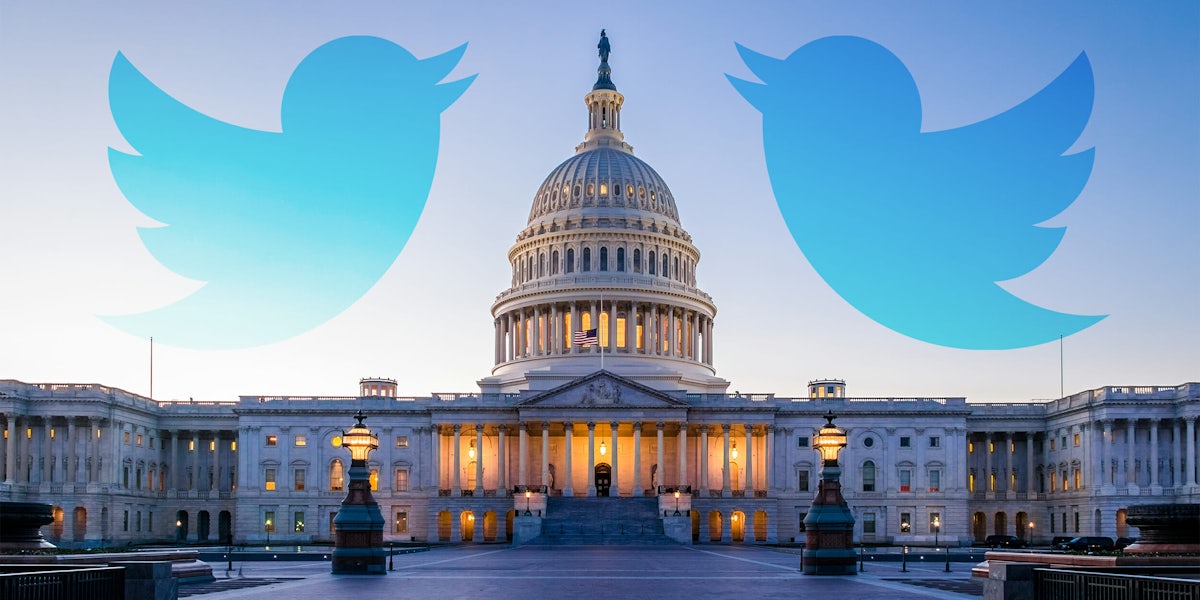 twitter on capitol hill