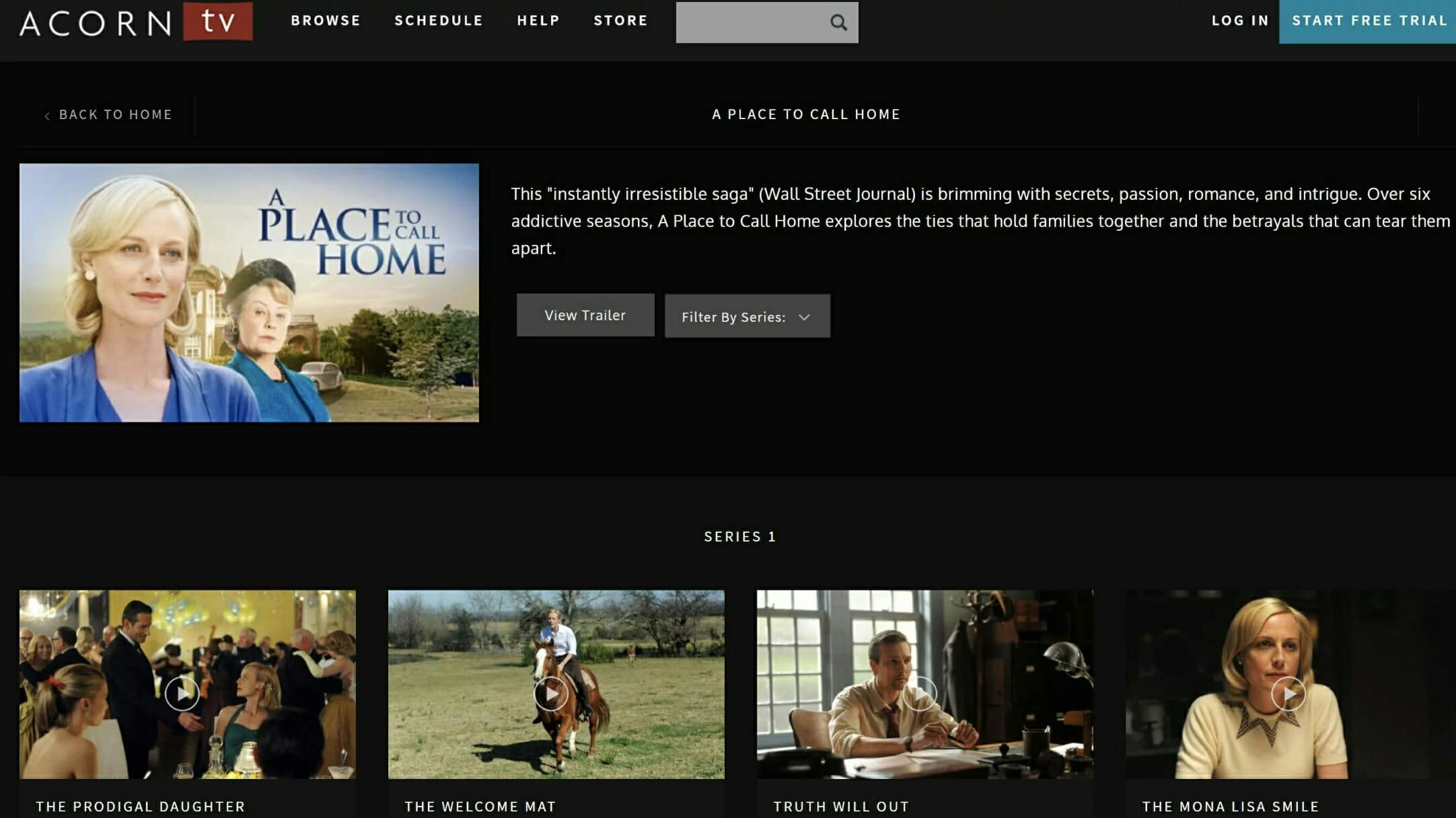 how to watch a place to call home online acorn tv