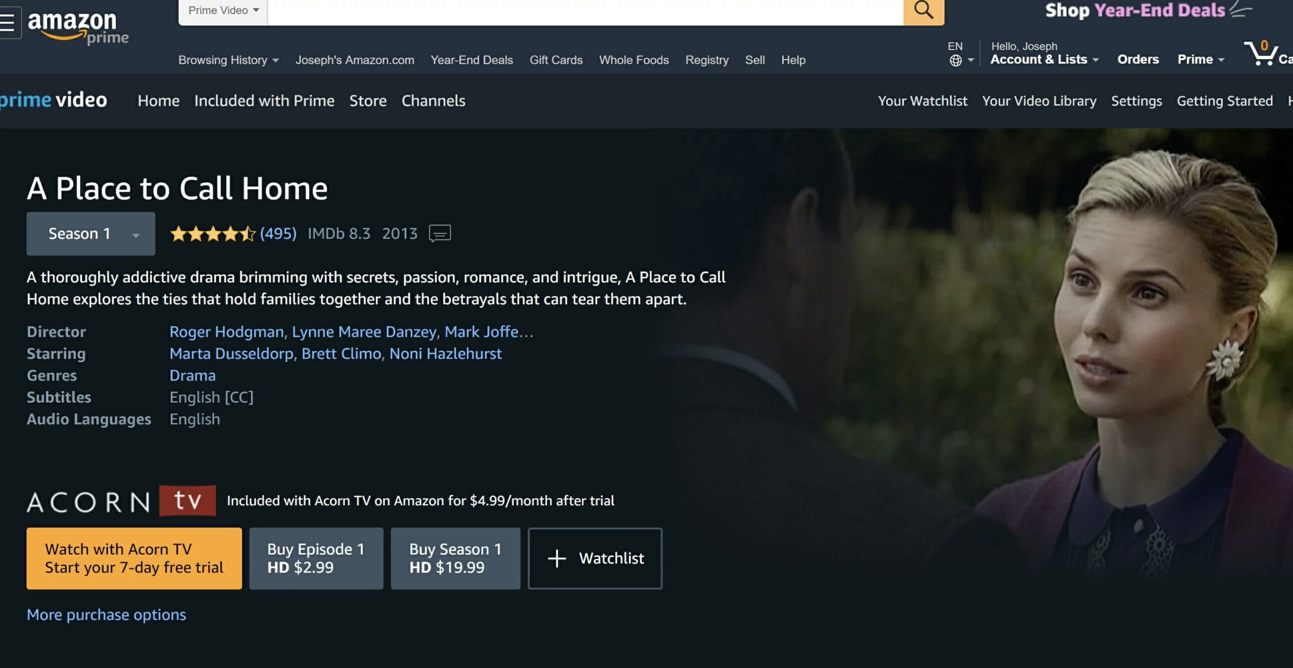 Amazon prime 2024 series online free