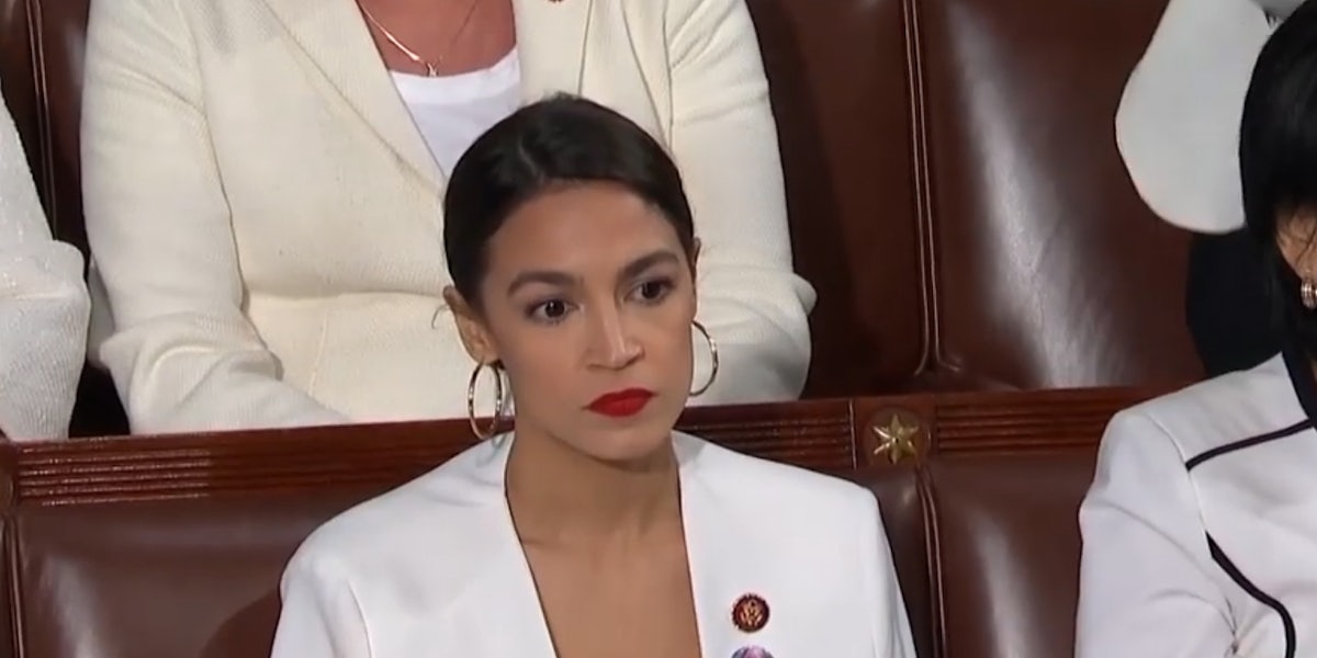 Ocasio Cortez Fires Back At Criticism Of Her Demeanor At Sotu