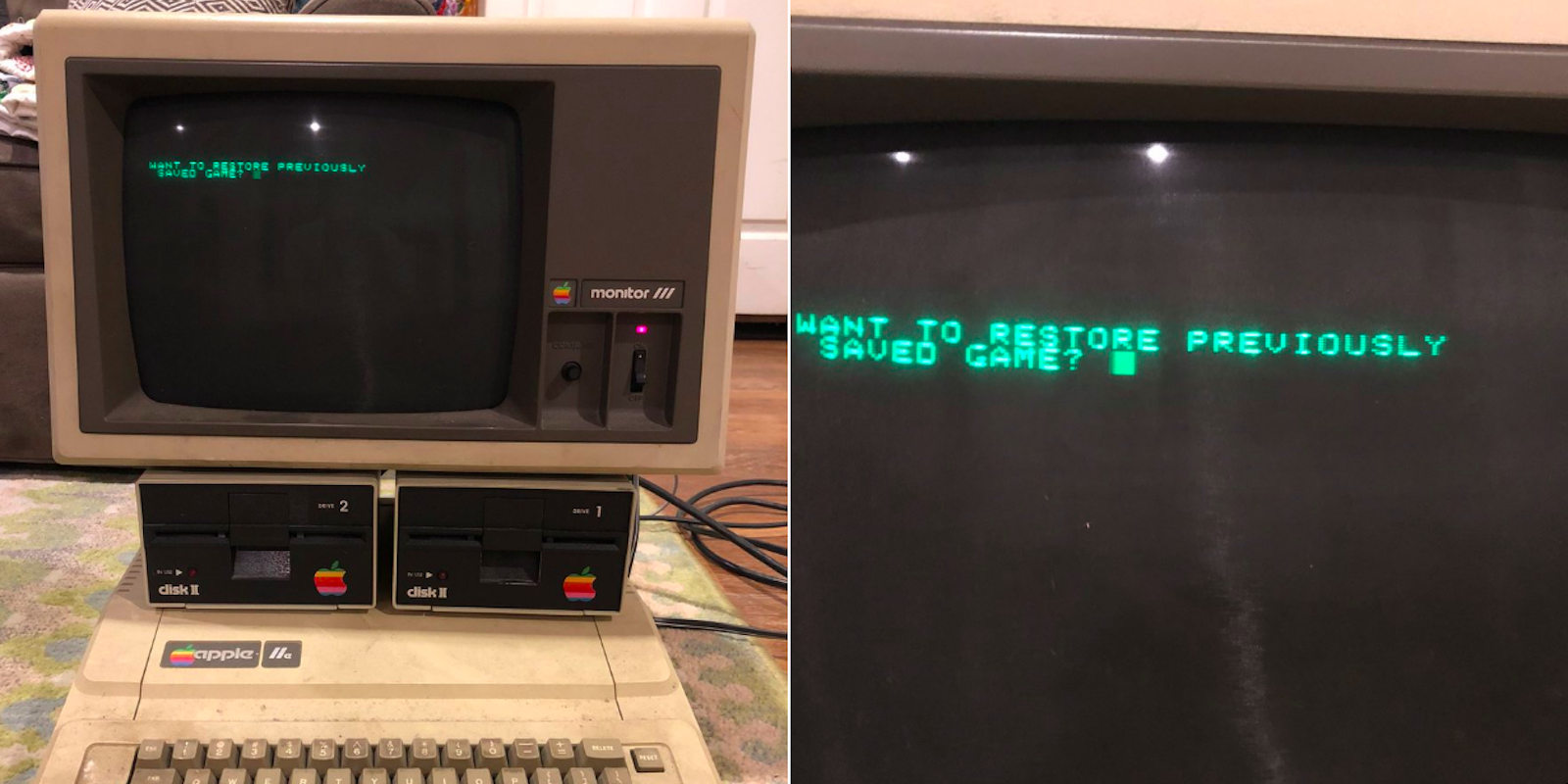 apple gaming old computer