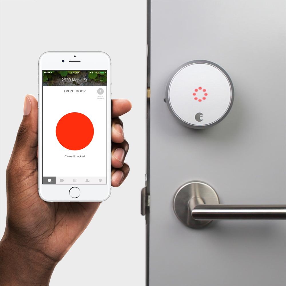 August smart lock hot sale pro google home