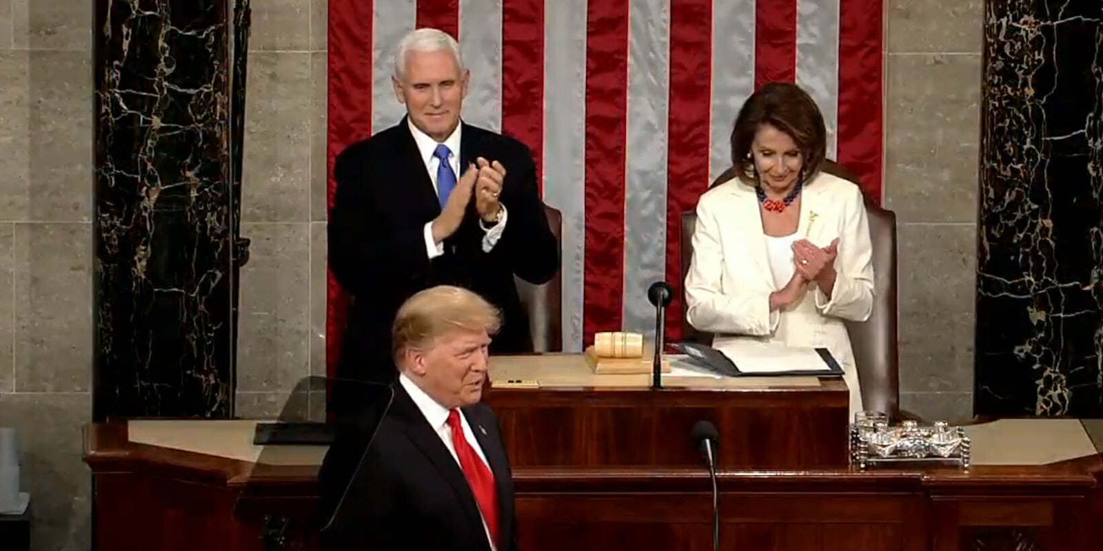 Mike Pence AIDS Trump State of the Union