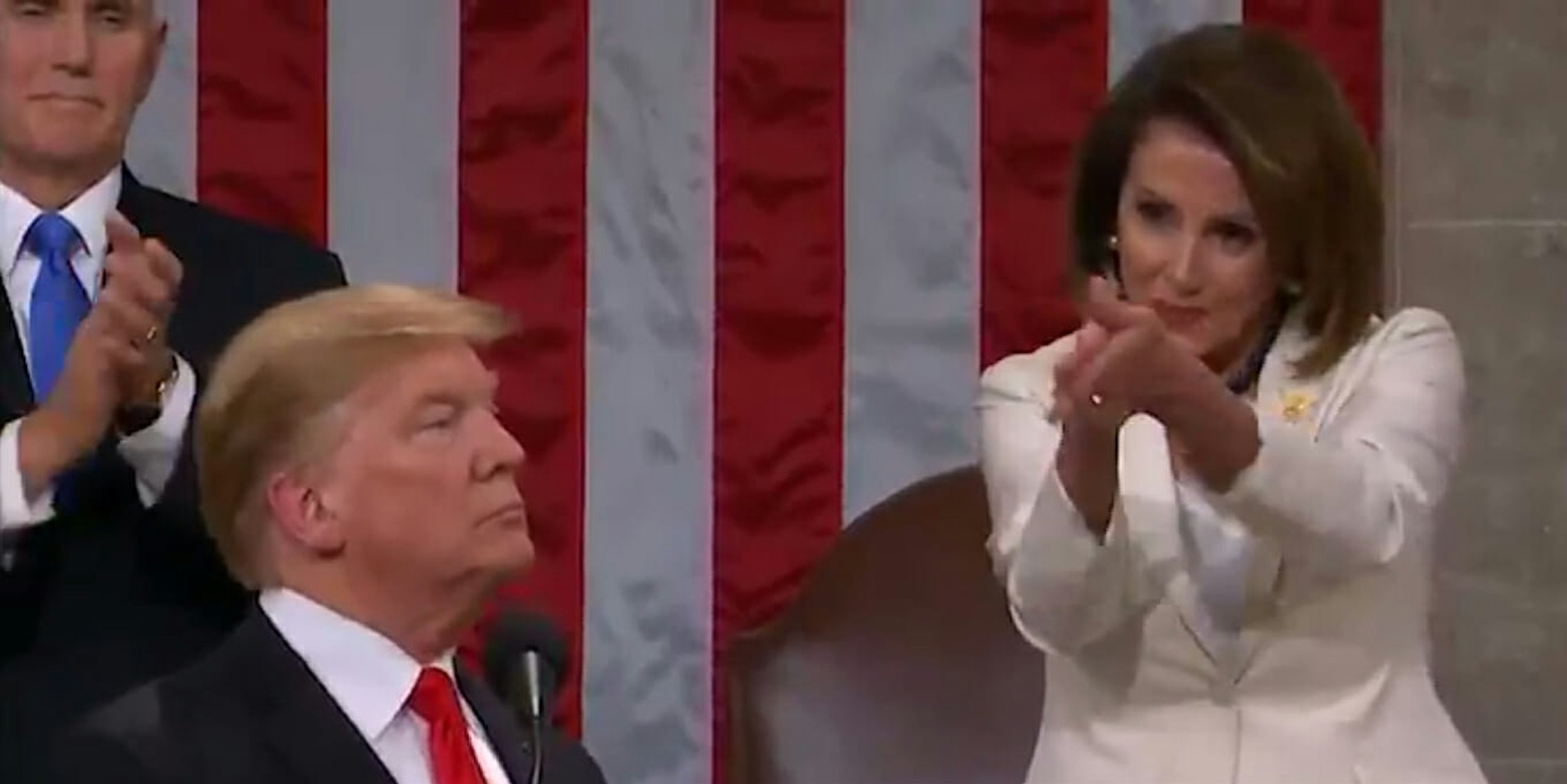 Nancy Pelosi Clapping At The State Of The Union Becomes Instant Meme