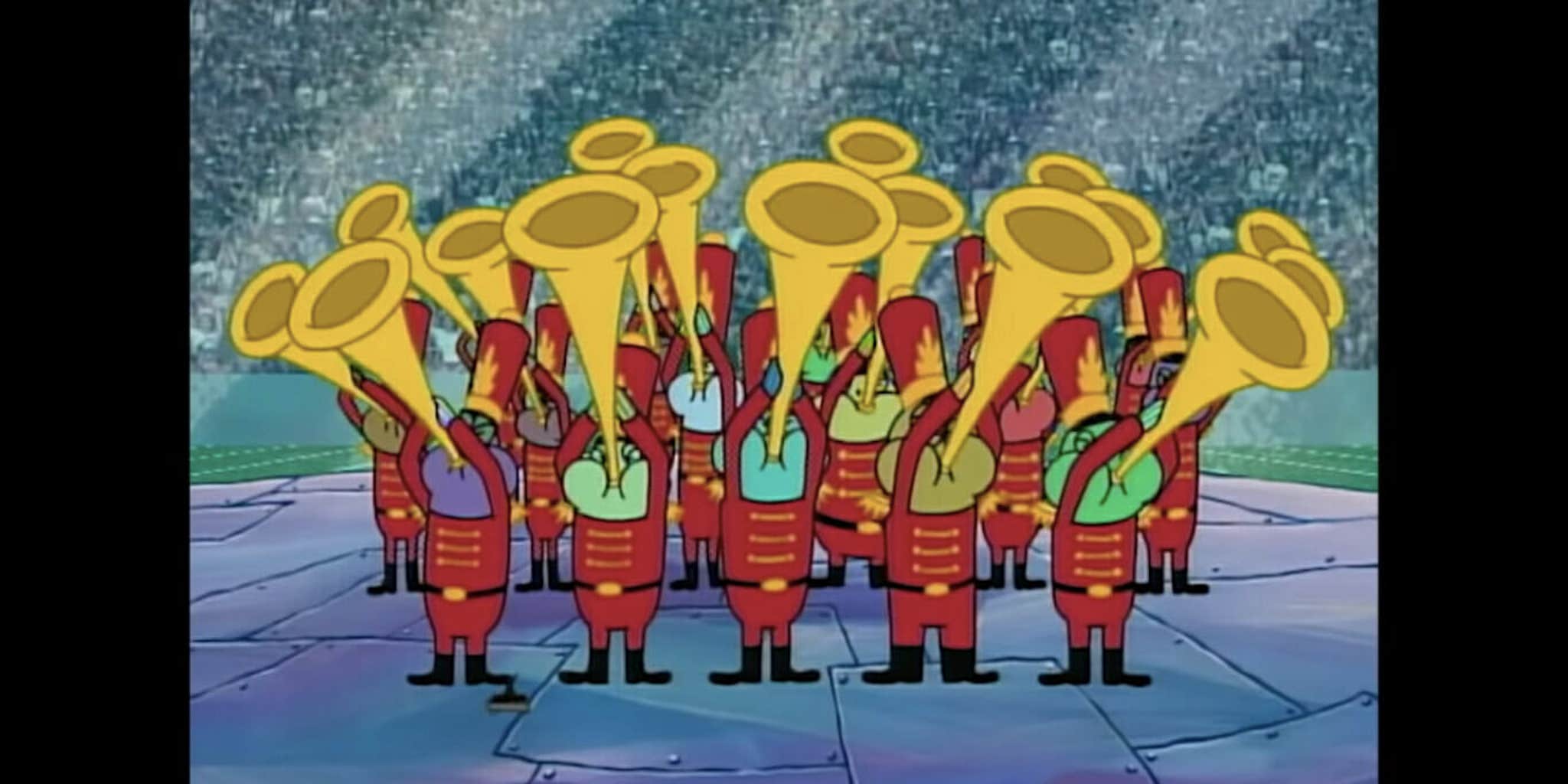 'SpongeBob's Super Bowl Tribute Blasted for Stealing 'Sicko Mode' Meme