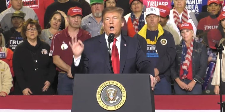 Trump El Paso Rally Audience Size