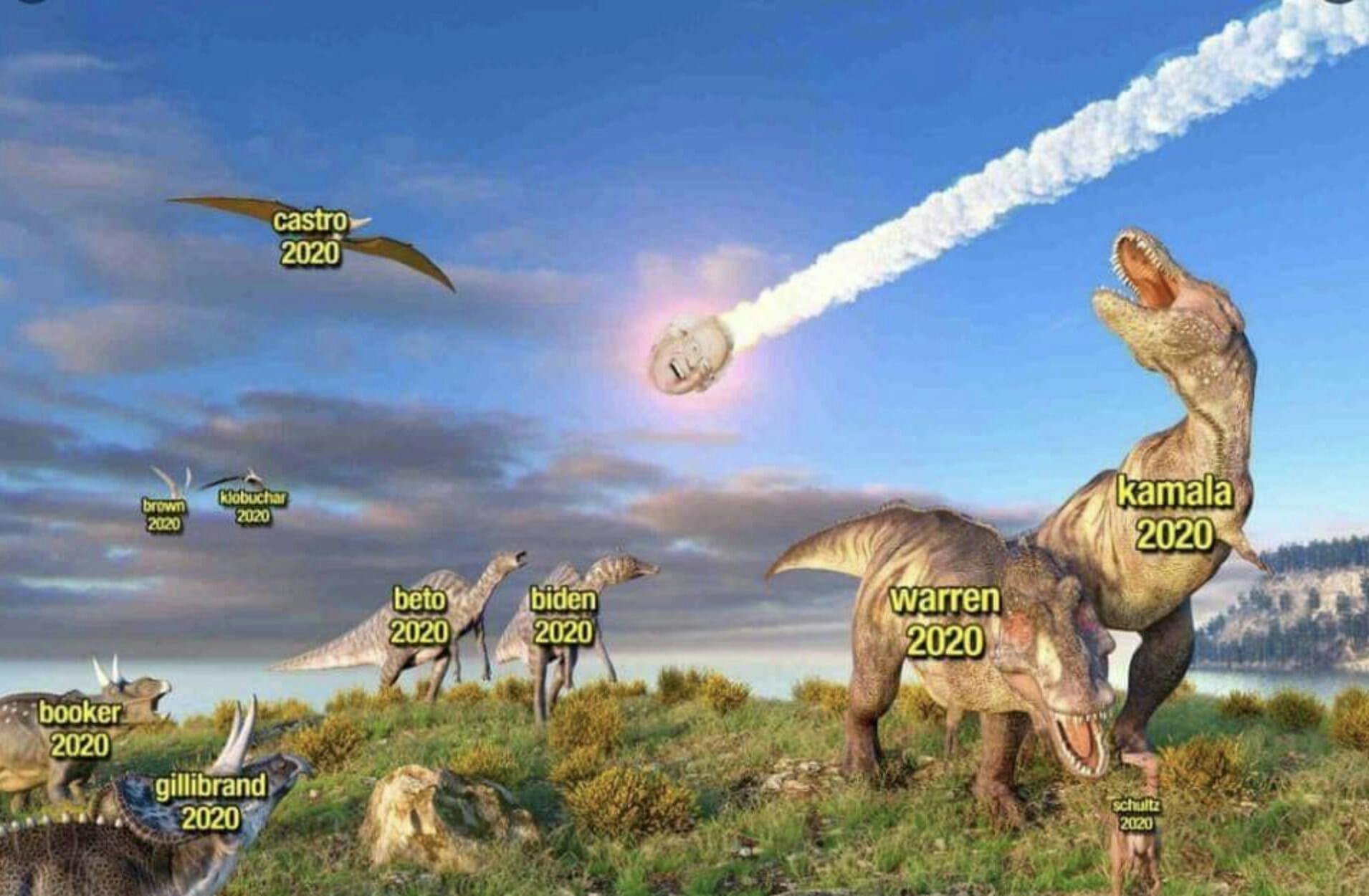 Bernie-Sanders-memes-dinosaurs