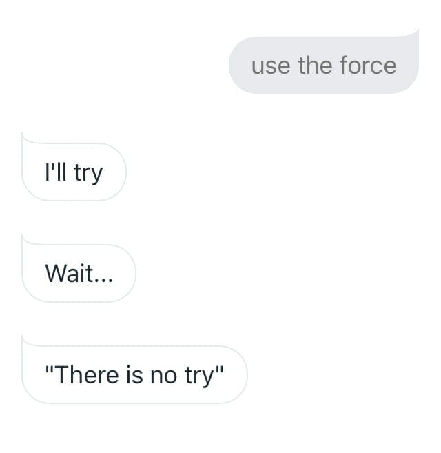 funny things to ask google home - use the force