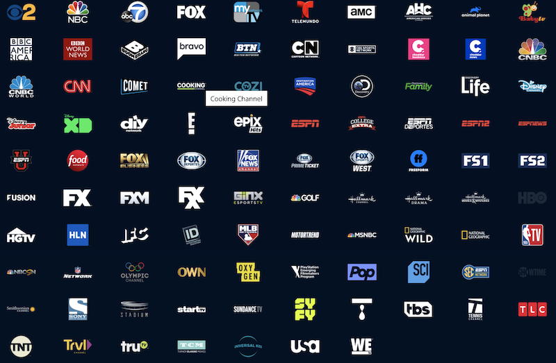 DIRECTV NOW vs PlayStation Vue vs Sling TV vs FuboTV vs   TV