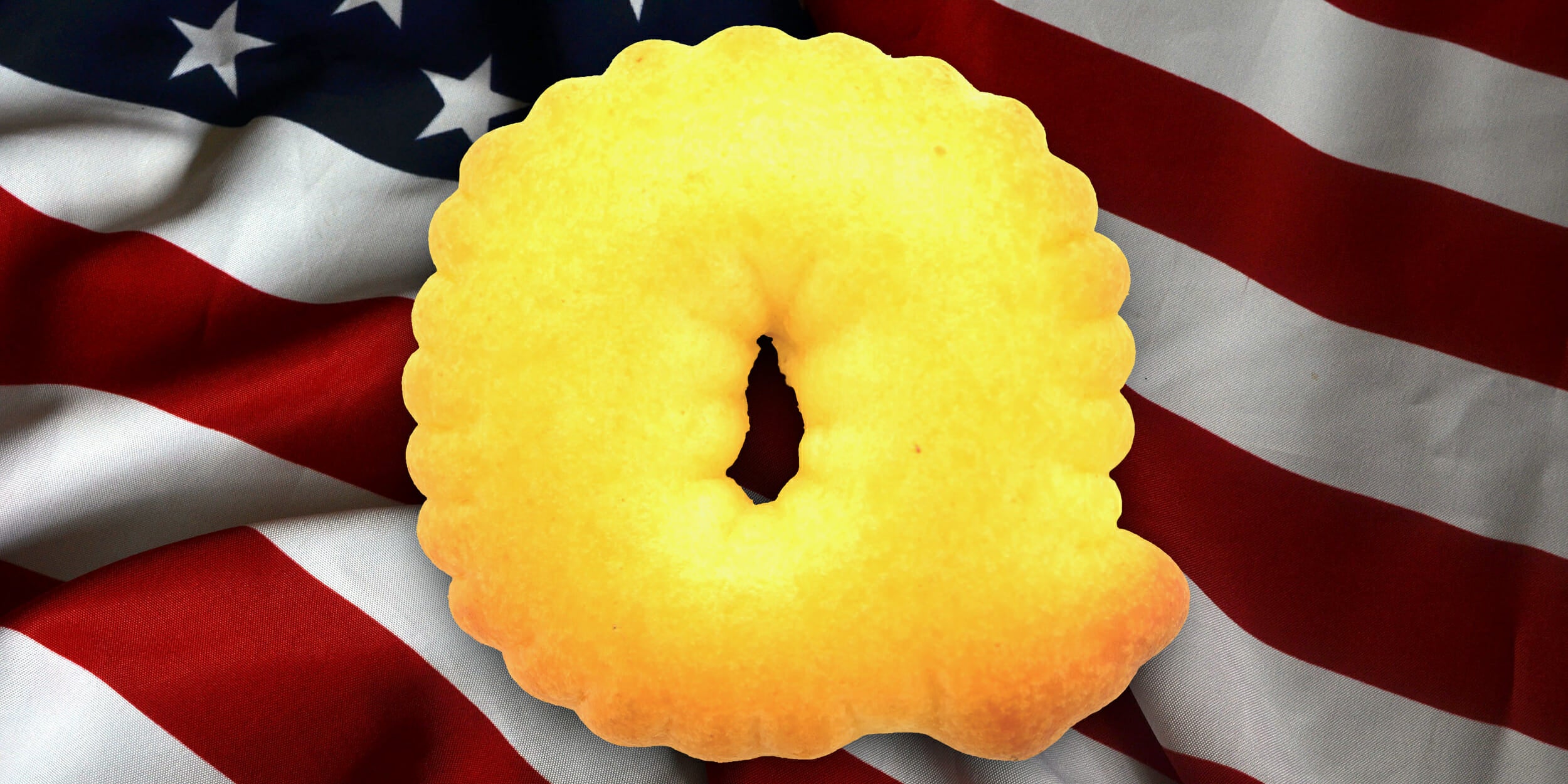 qanon pastry us flag