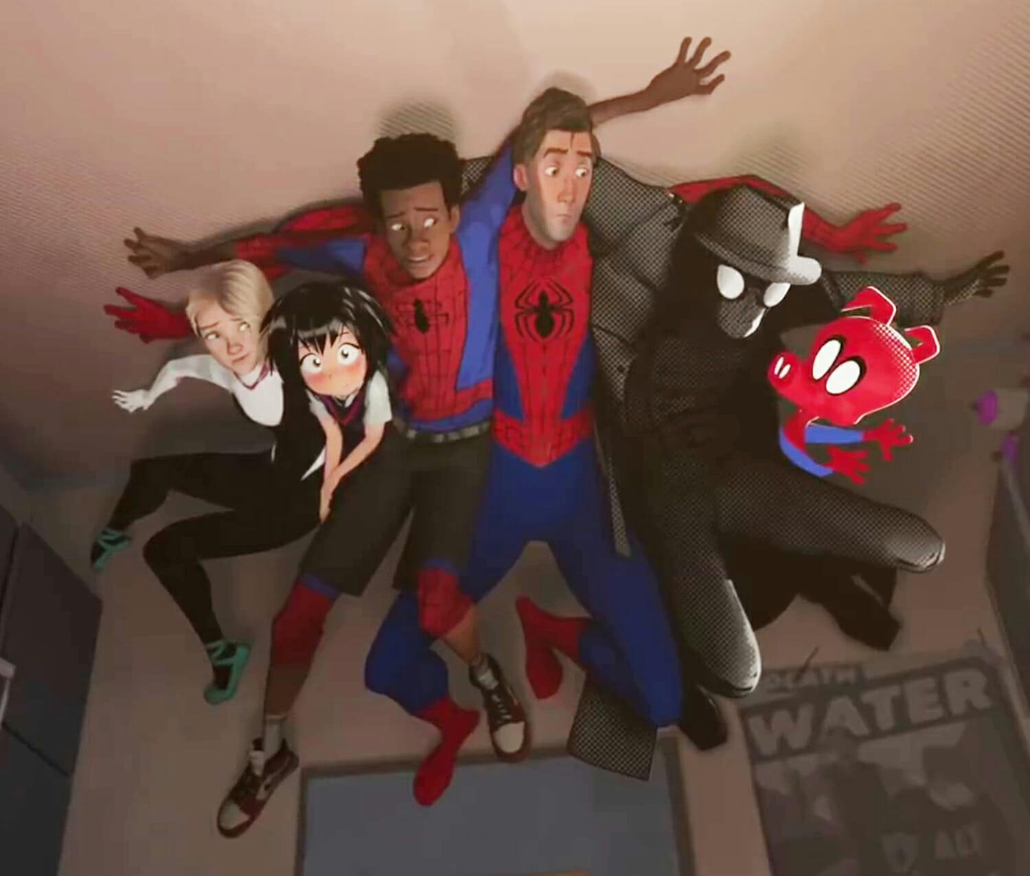 spider man into spider verse cast