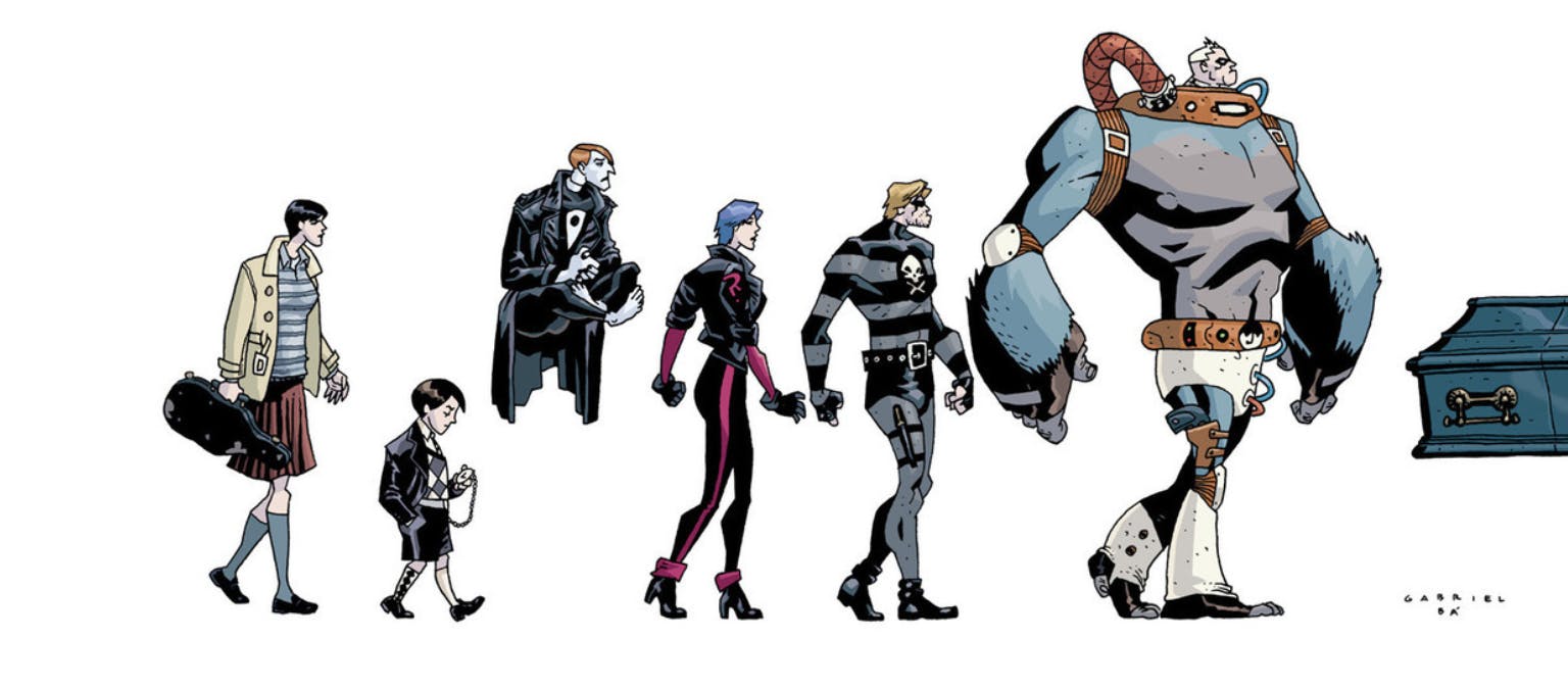 the umbrella academy comics characters