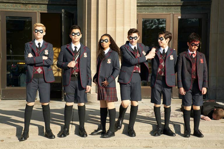 umbrella academy uniforms