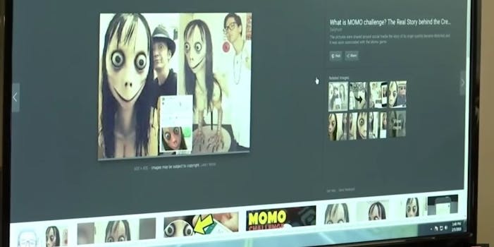 what is momo suicide challenge