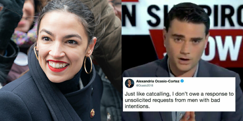 Ben shapiro alexandria ocasio cortez online