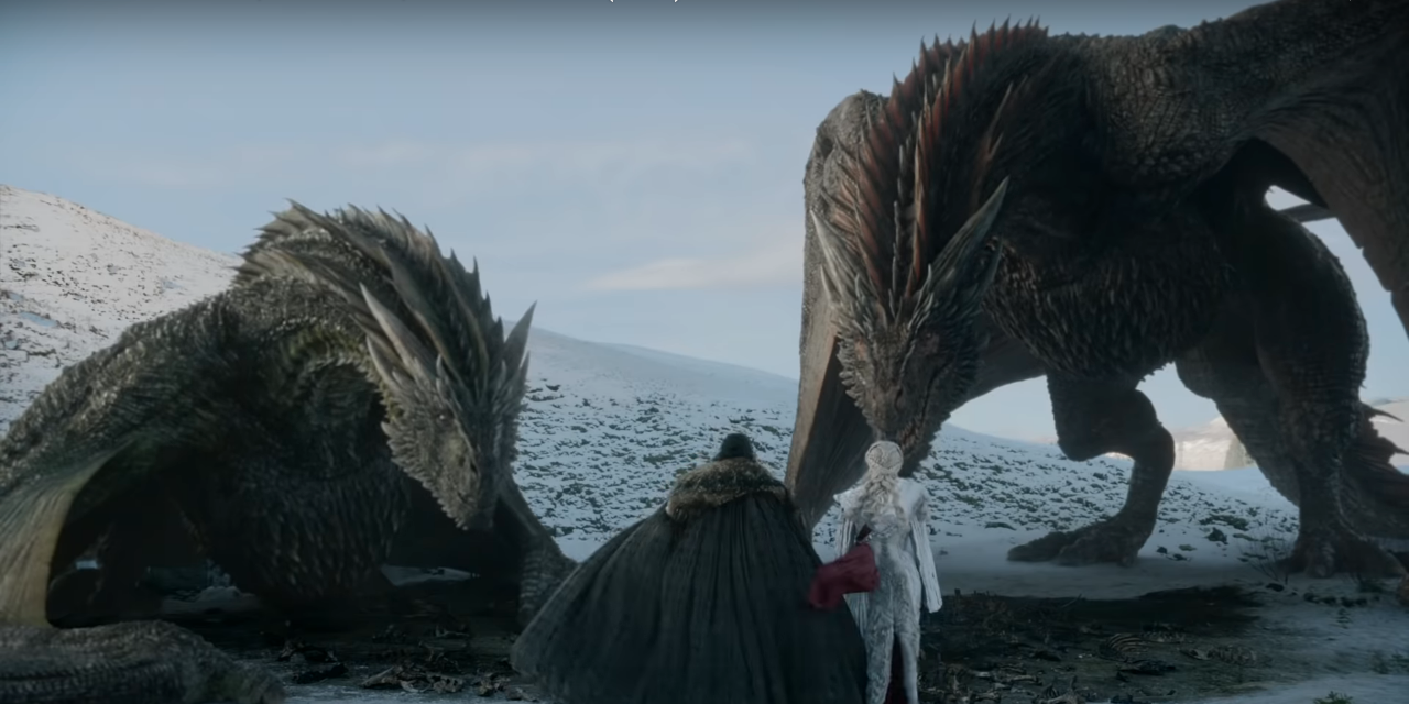 Game of thrones dragons