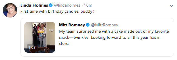 Romney Twinkie Cake