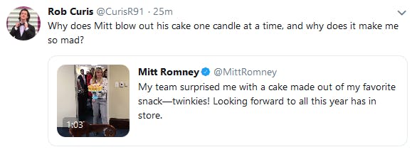 Romney Twinkie Cake