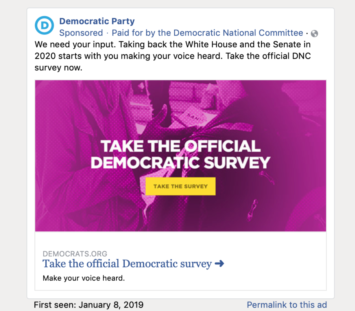 facebook political ads propublica