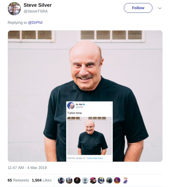 Dr, Phil T-shirt-ception