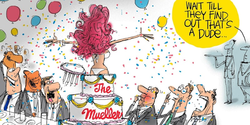 Washington Post Transphobic Mueller Cartoon