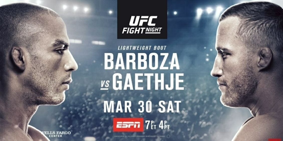 UFC Philadelphia Live Stream Watch Barboza vs