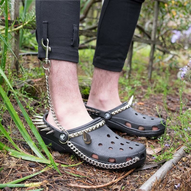 Goth Crocs Twitter is Loving and Hating These Black Shoes