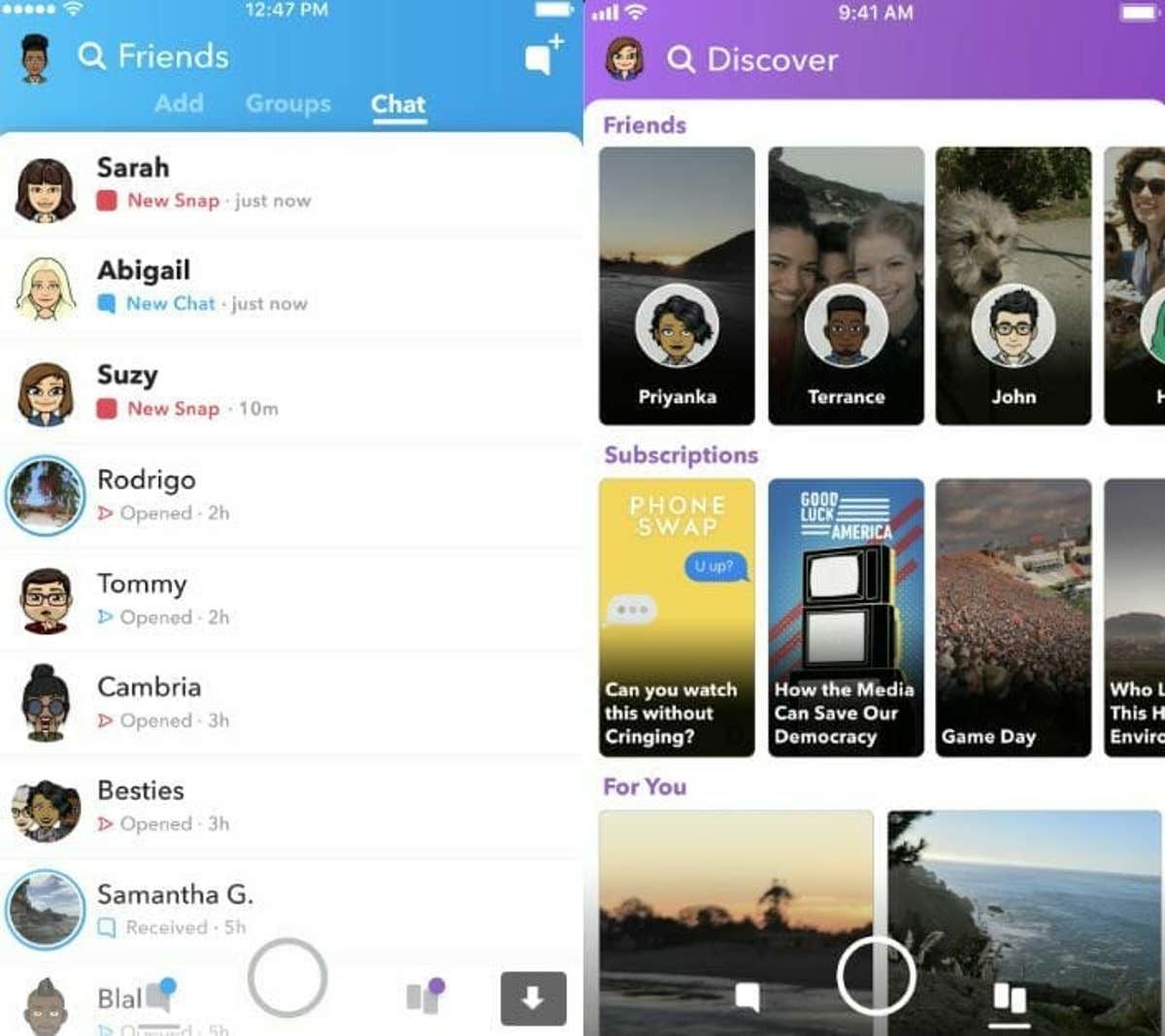 how to find blocked id on snapchat