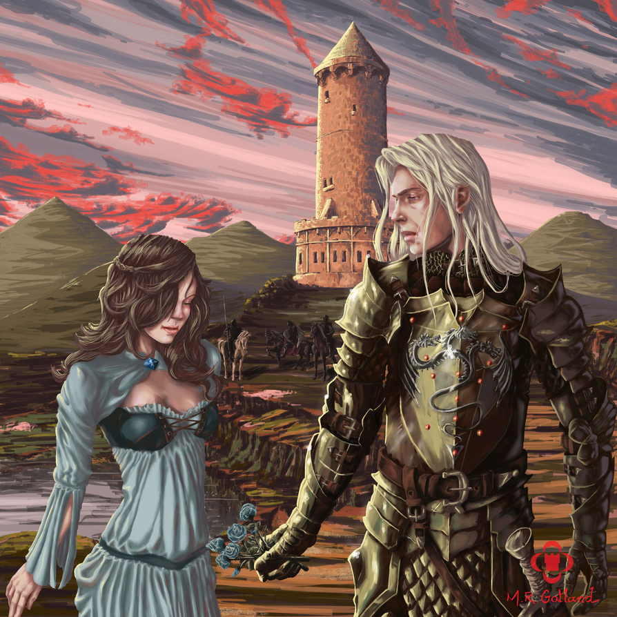 lyanna stark and rhaegar targaryen by mrgotland