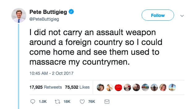 pete buttigieg 2020 platform gun control