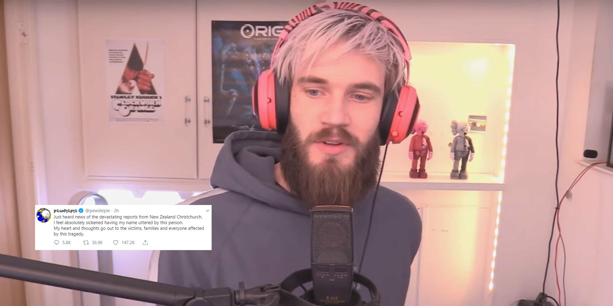 pewdiepie new zealand shooter