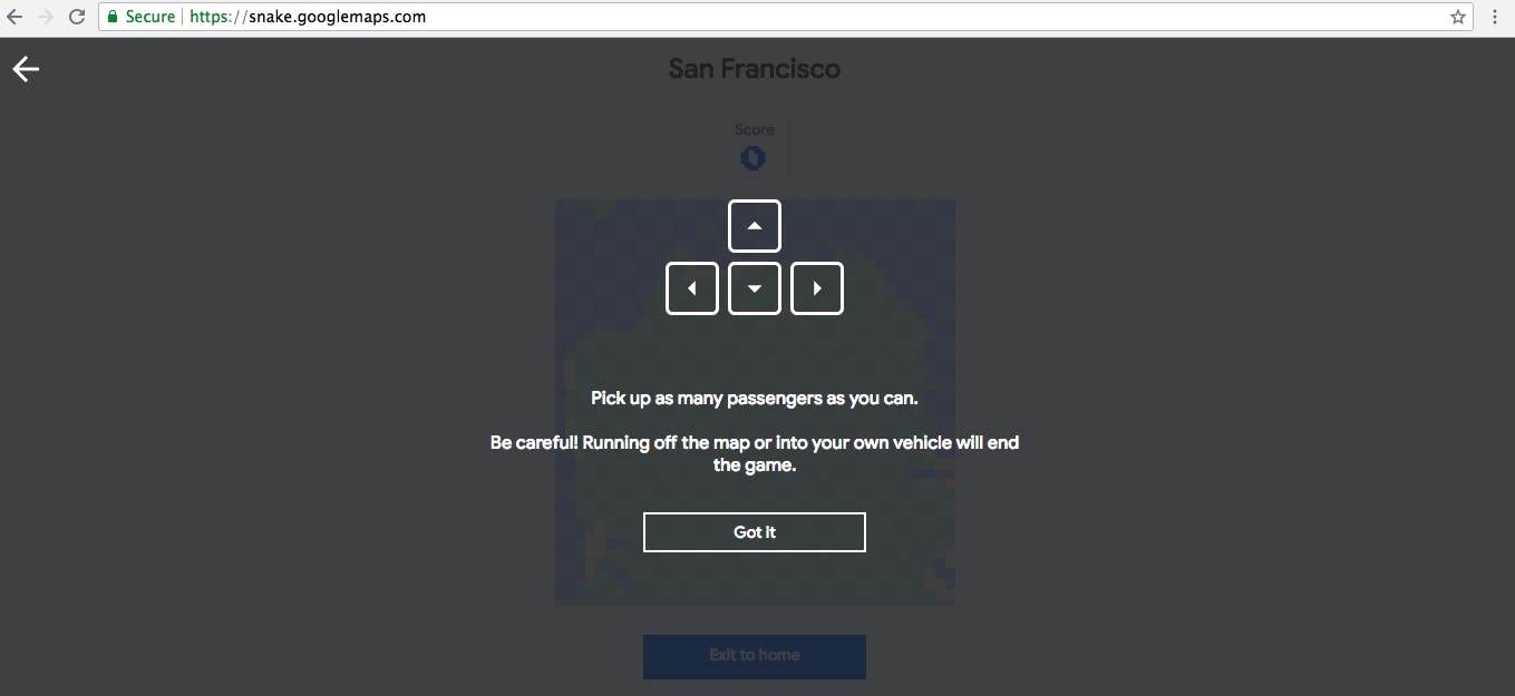 How to Play Snake in Google Maps App, Online for April Fools' Day 2019