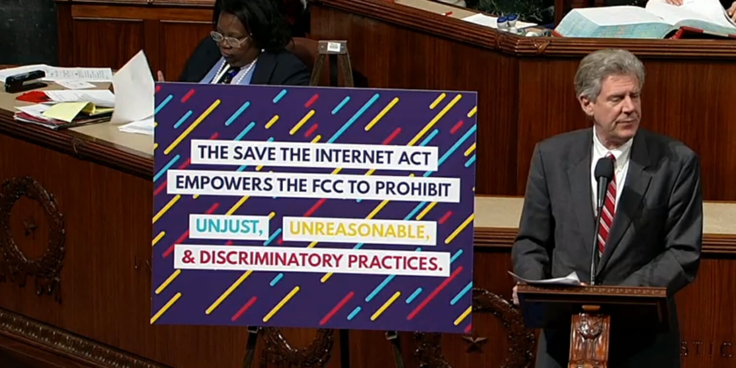 Save The Internet Act Net Neutrality House Vote