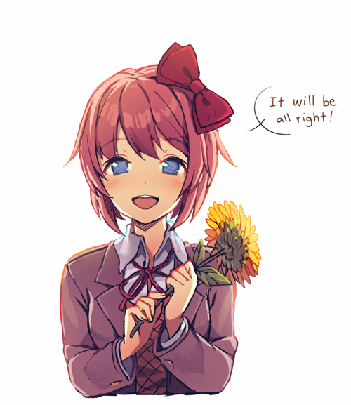 Sayori Queer Headcanon