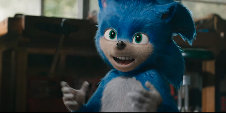 Sonic the Hedgehog Live-Action Movie Poster Sparks Memes