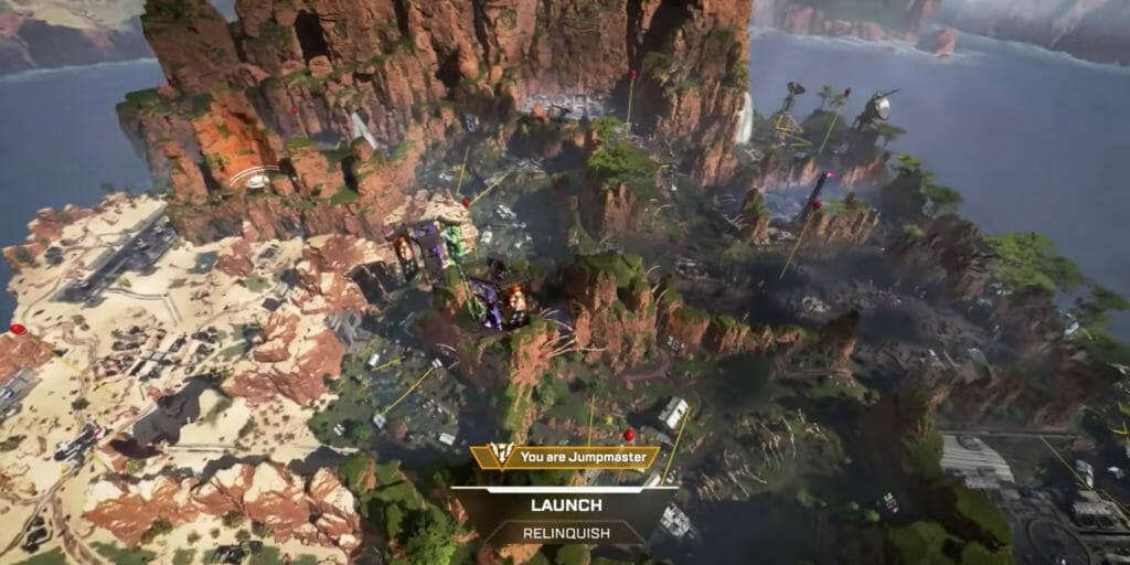 apex legends map - king's canyon