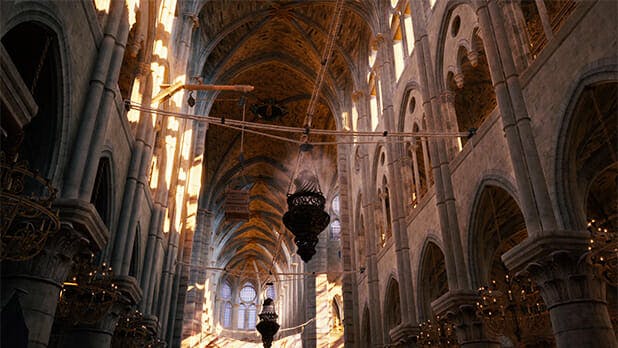 assassins creed unity notre dame interior