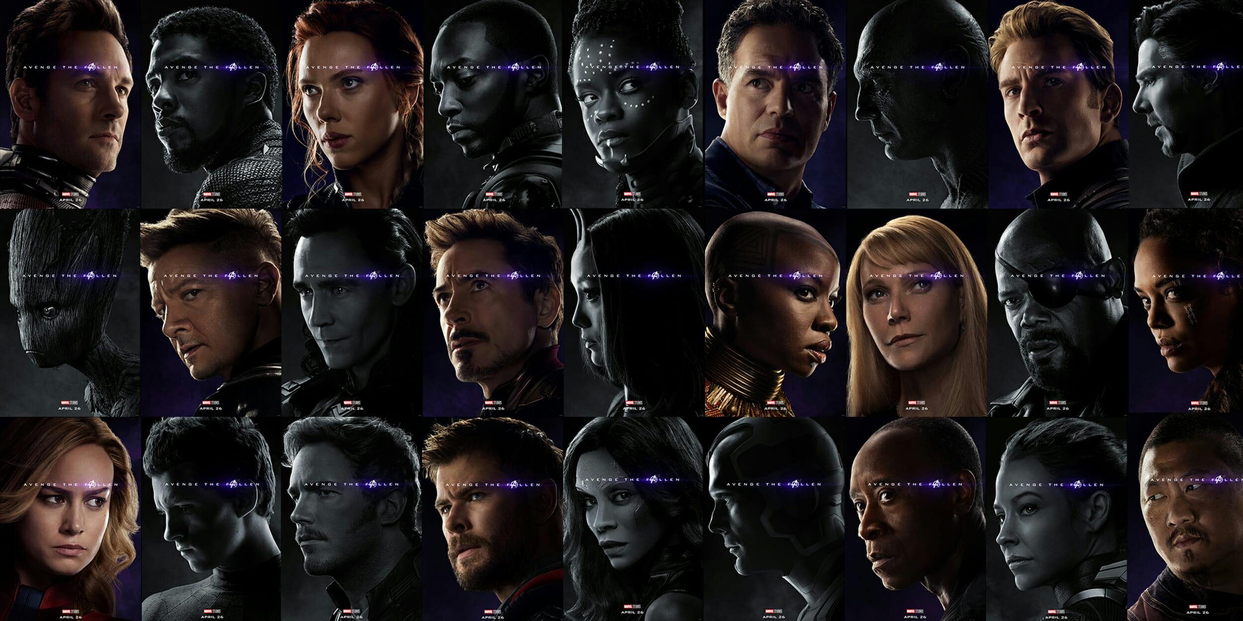 Endgame' cast ranked by how much they've avenged