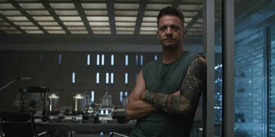 avengers endgame hawkeye tattoo