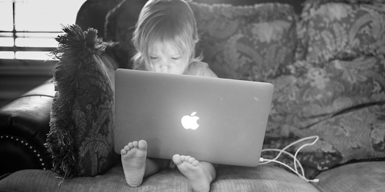 Children screen time recommendations