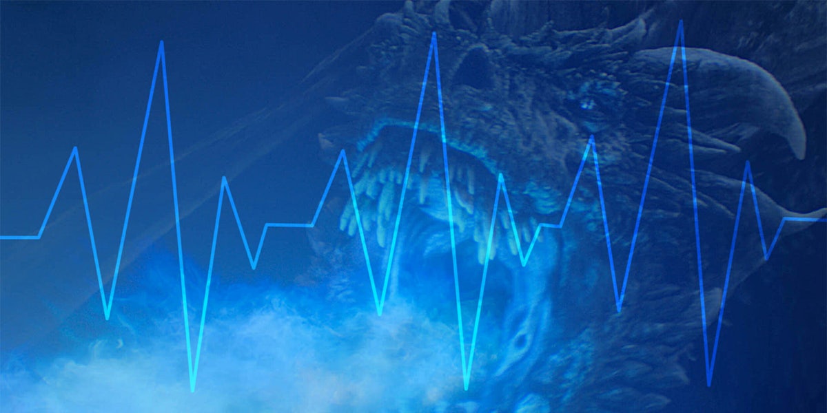 ice dragon game of thrones heart rate