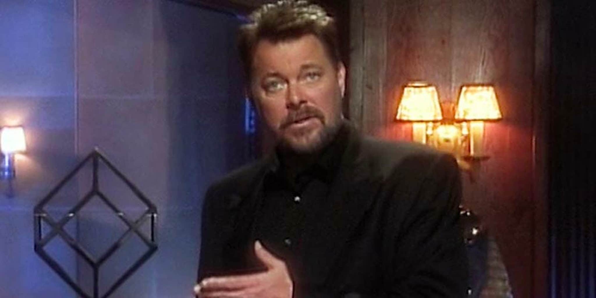 'Star Trek's Jonathan Frakes Calls Out Lies With 'It Never Happened' Meme