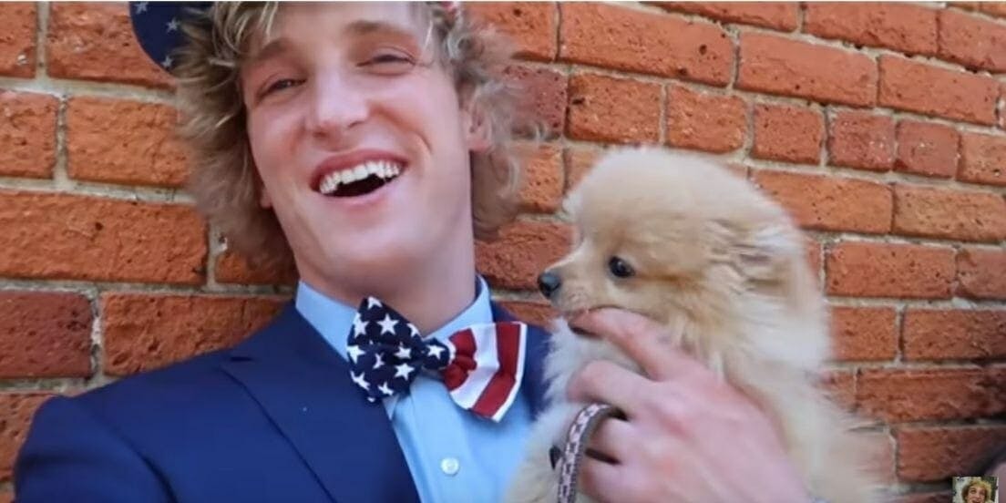 whats jake pauls dogs name