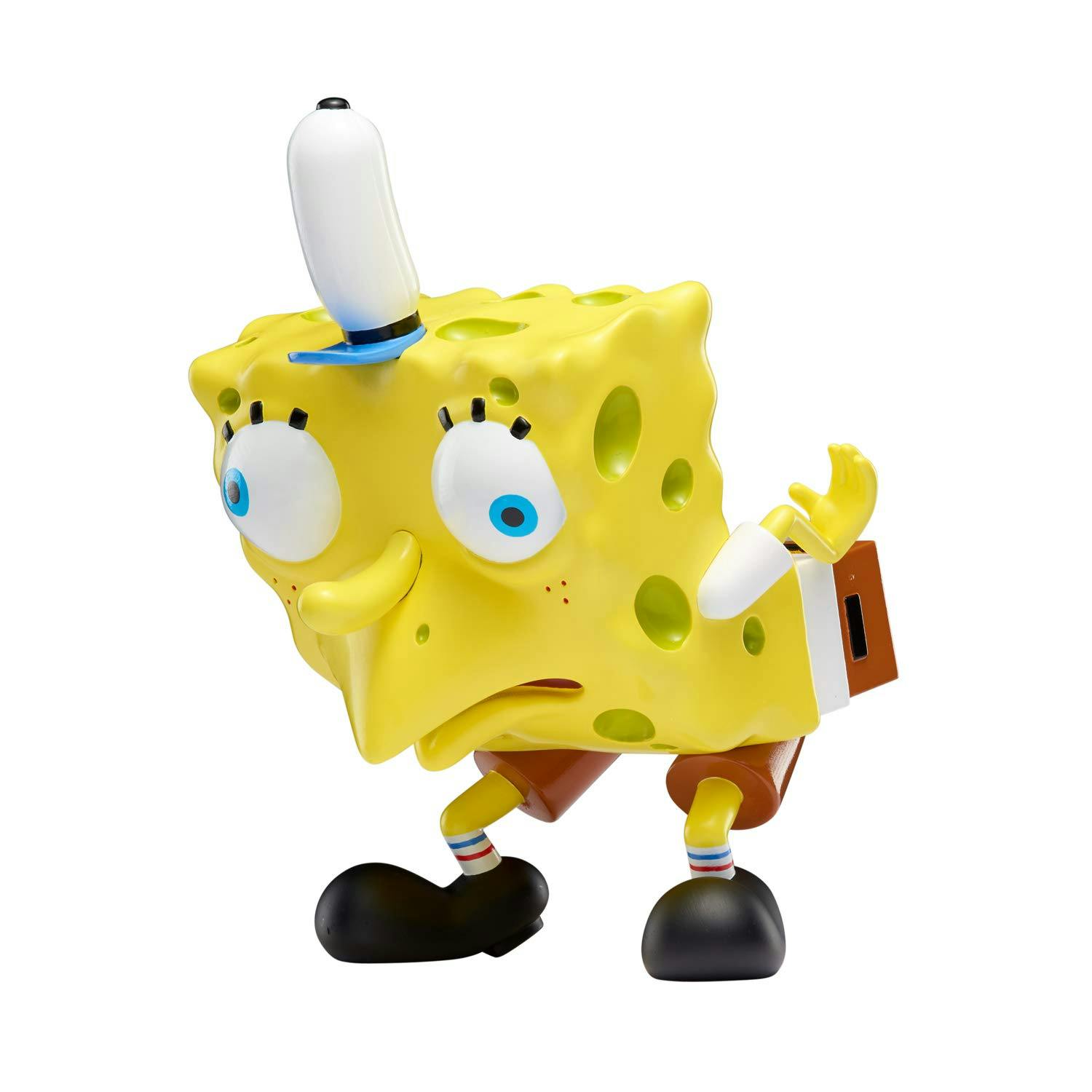 spongebob meme toy mocking spongebob